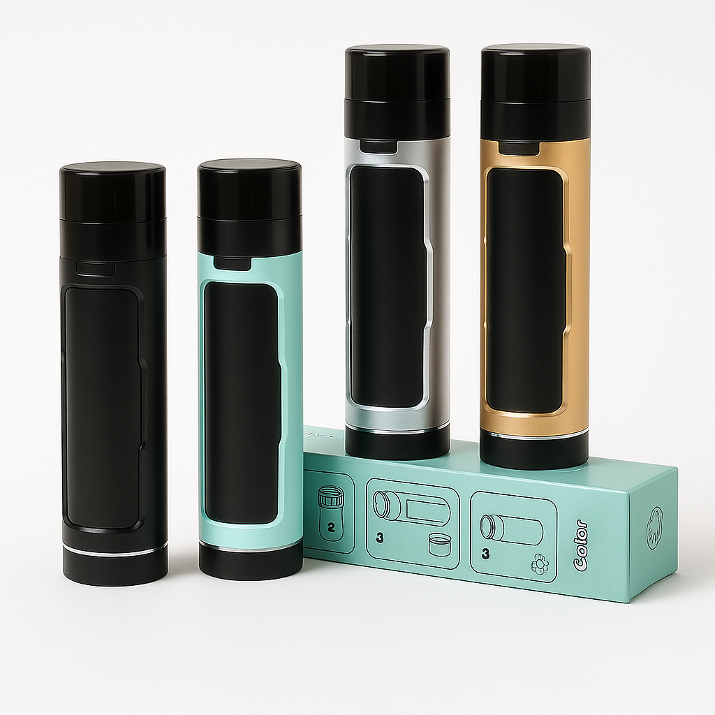 GrindVault™ Original – 3-in-1 Grinder, Dispenser & Storage Case