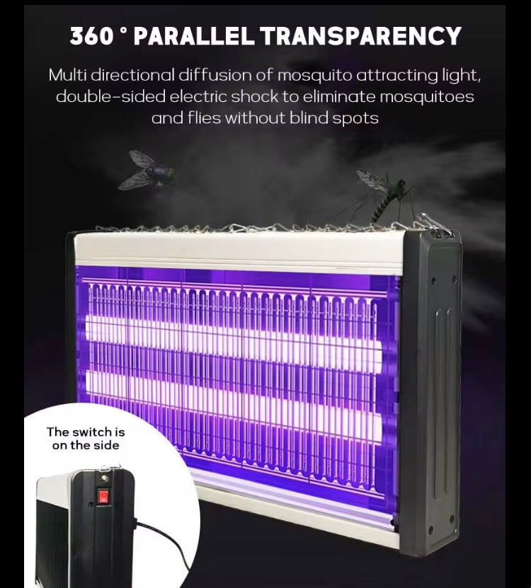 UV Electric Mosquito Zapper & Fly Killer Lamp – 360° Parallel Protection for Home & Commercial Use