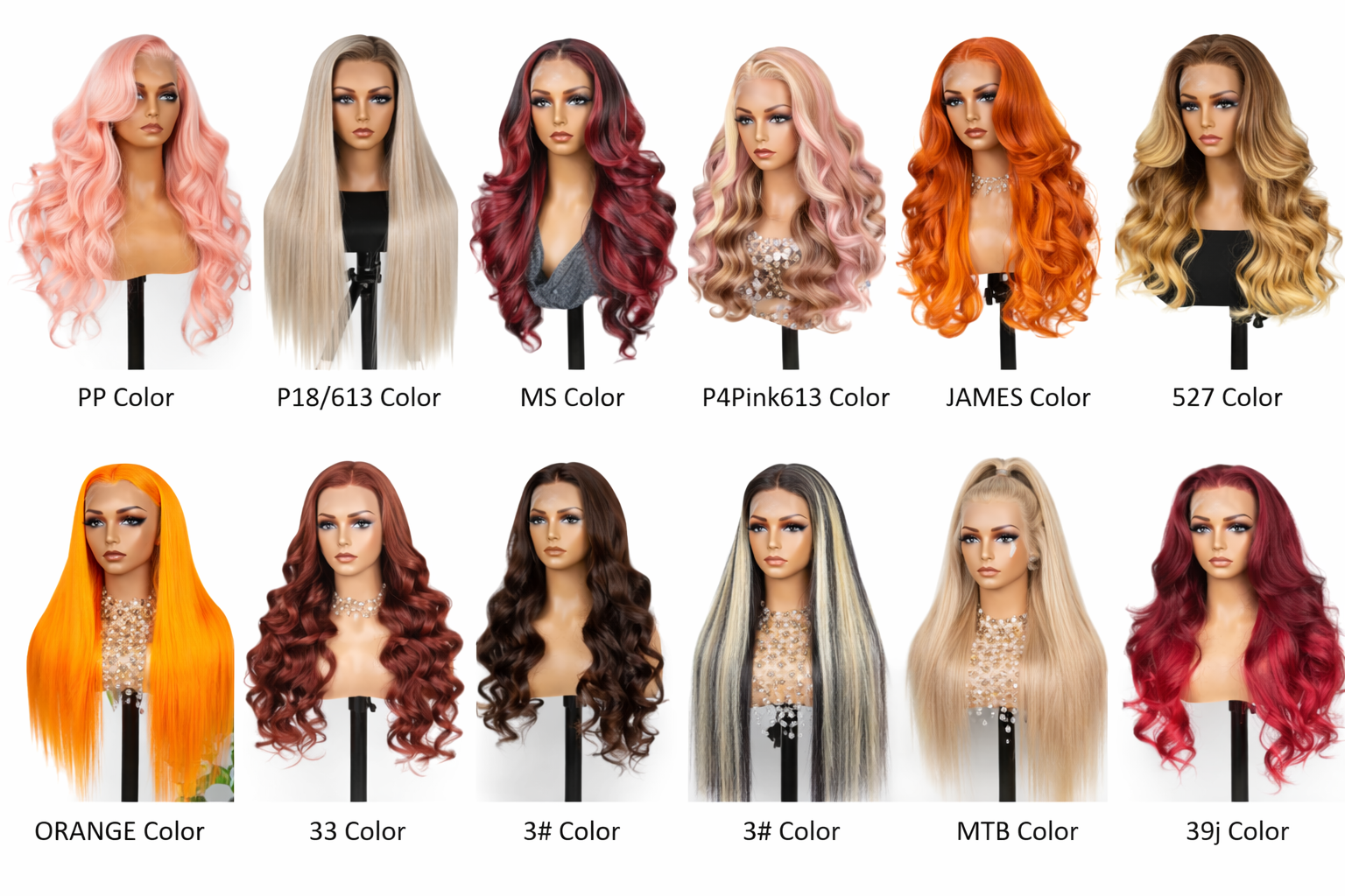 Ombre Frost Brown 24' Glueless Lace Front Wig Body Wave Brazilian Human Hair
