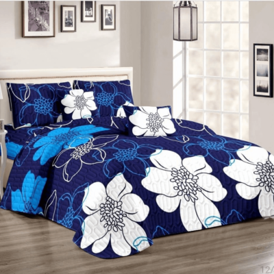 5X PIECE BEDSPREAD SETS🦋 Includes X2 Standard Pillowcases X2 Conti Pillowcases X1 bedspread Sizes (Queen)